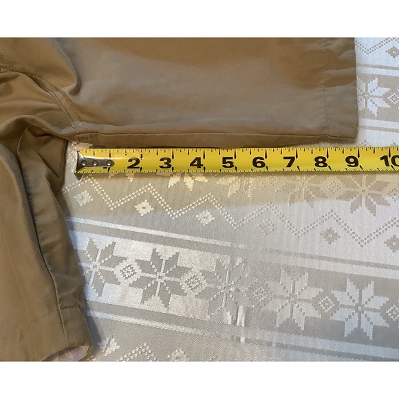 Horny Toad Shorts Women’s Size 12 Cotton, Zipper, Pockets High Waist Tan - Picture 10 of 12